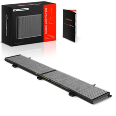 A-Premium cabin air filter front view showing clean pleats and fit for BMW, improving airflow