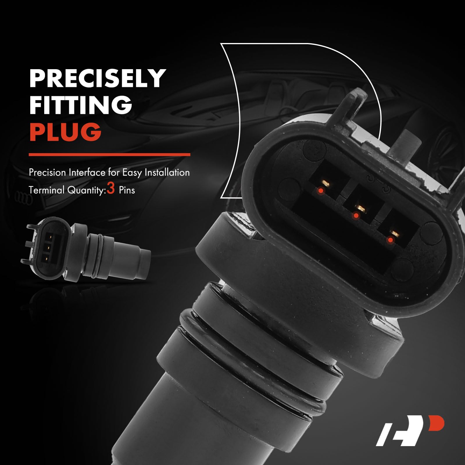 A-Premium sensor next to ruler to show compact size and precise fit