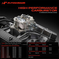 A-Premium top view revealing dual bores and improved airflow detail