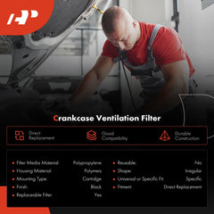 A-Premium side profile of breather element highlighting durable construction benefit