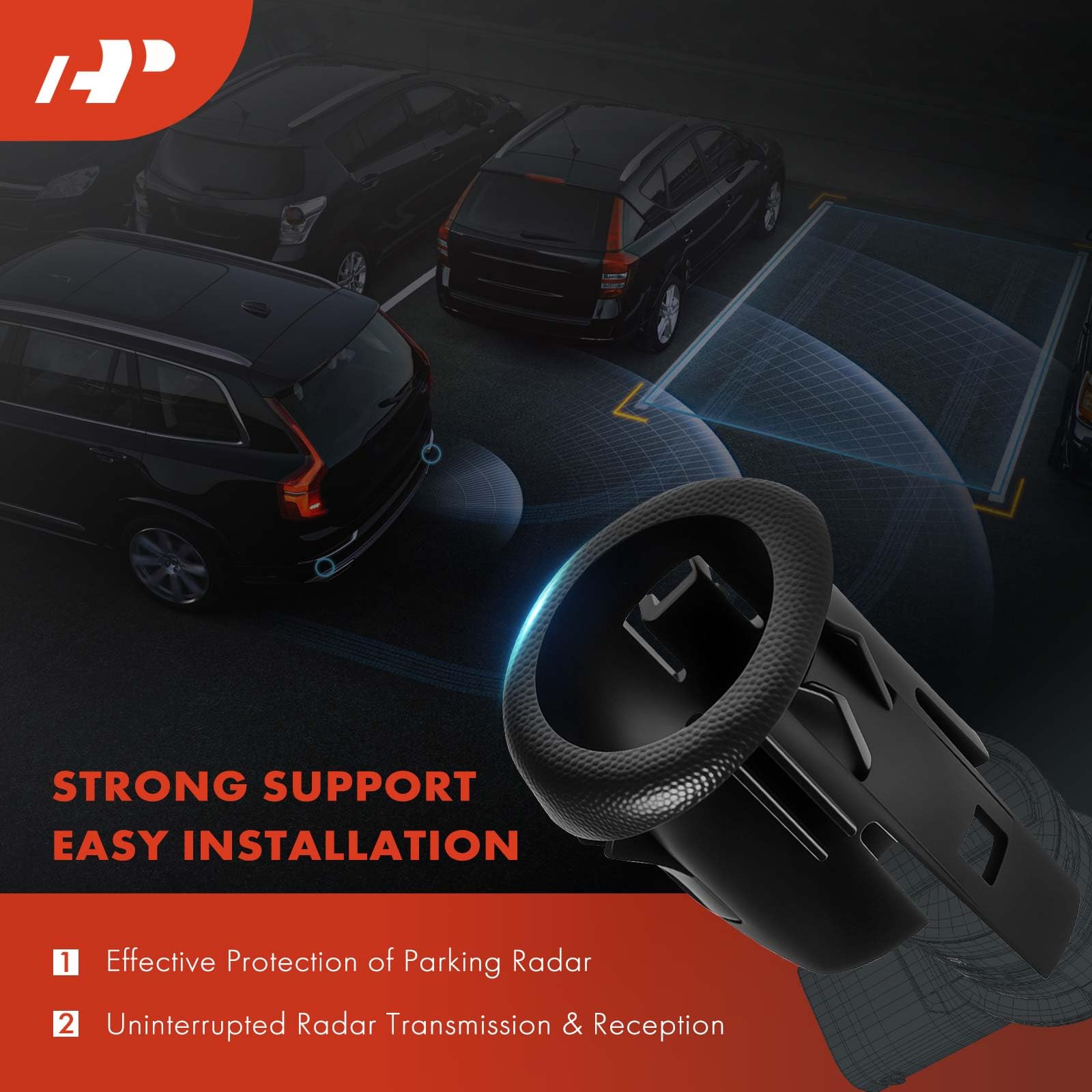 A-Premium detail of clip-on attachment showing tool-free installation