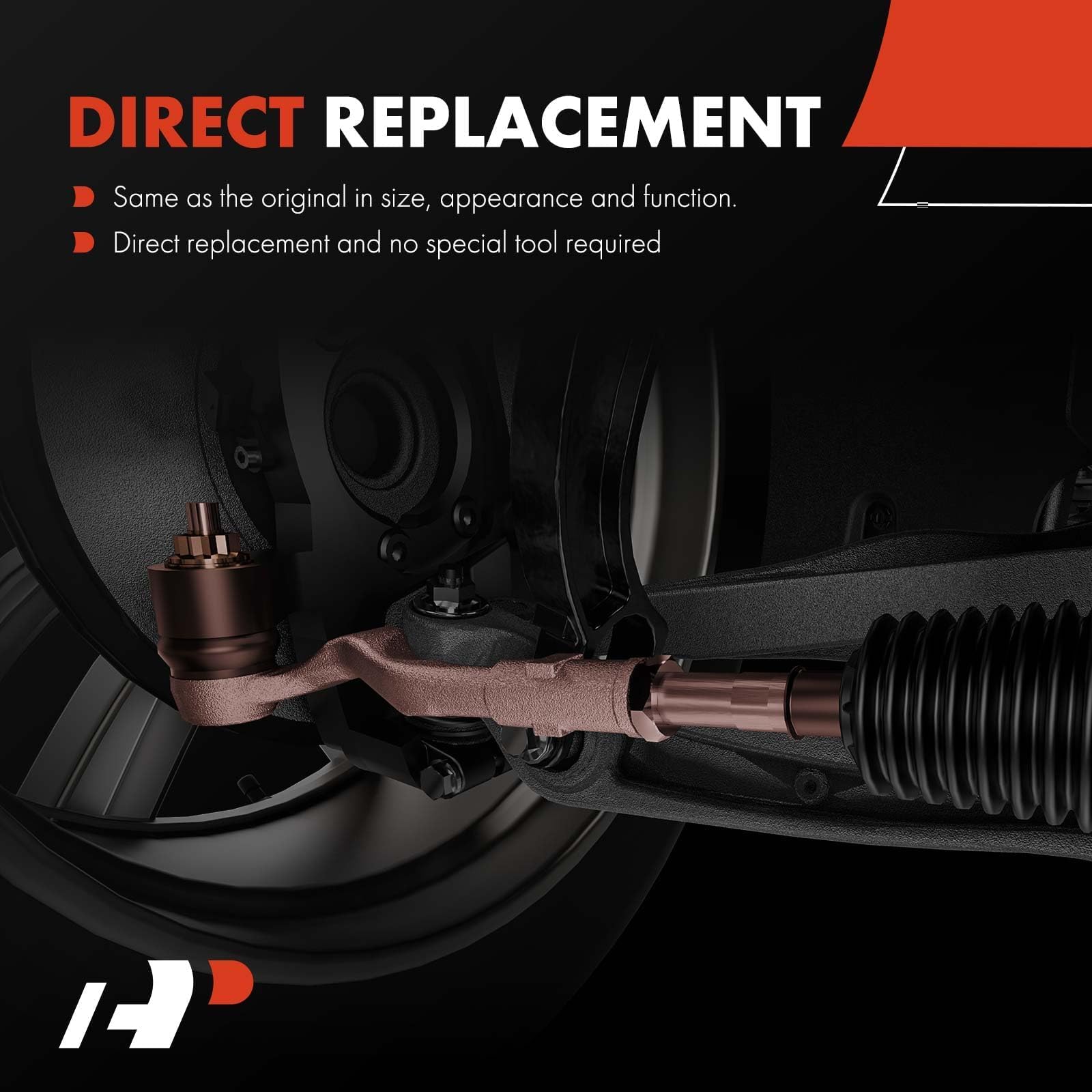 A-Premium pre-greased joint close-up reducing initial wear and ensuring smooth movement