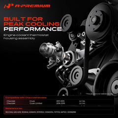 A-Premium temperature sensor close-up for accurate engine temperature readings