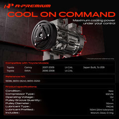 A-Premium clutch and pulley detail demonstrating proper engagement and reliable operation