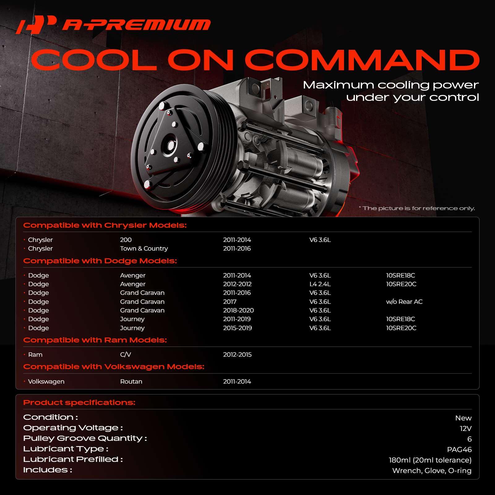 A-Premium clutch close-up highlighting clutch face and bolt pattern for accurate fitment