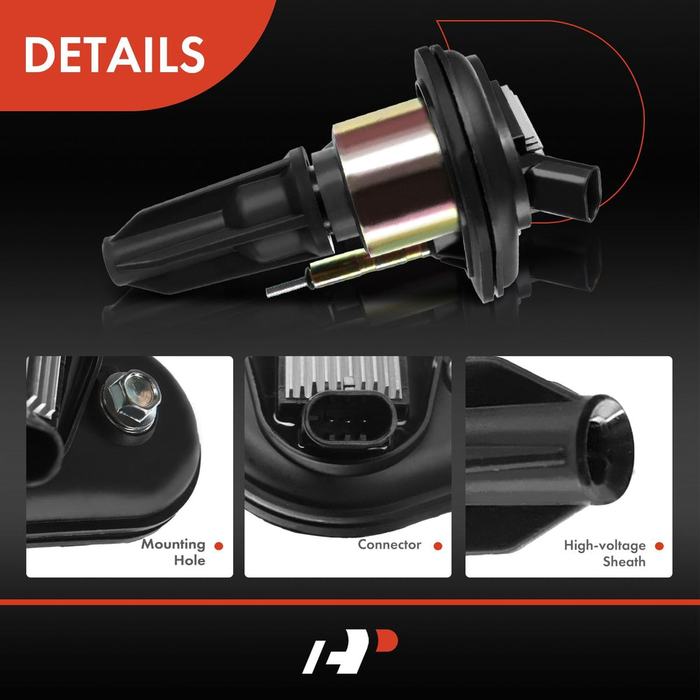 A-Premium coil label with reference numbers aiding correct part verification and purchase
