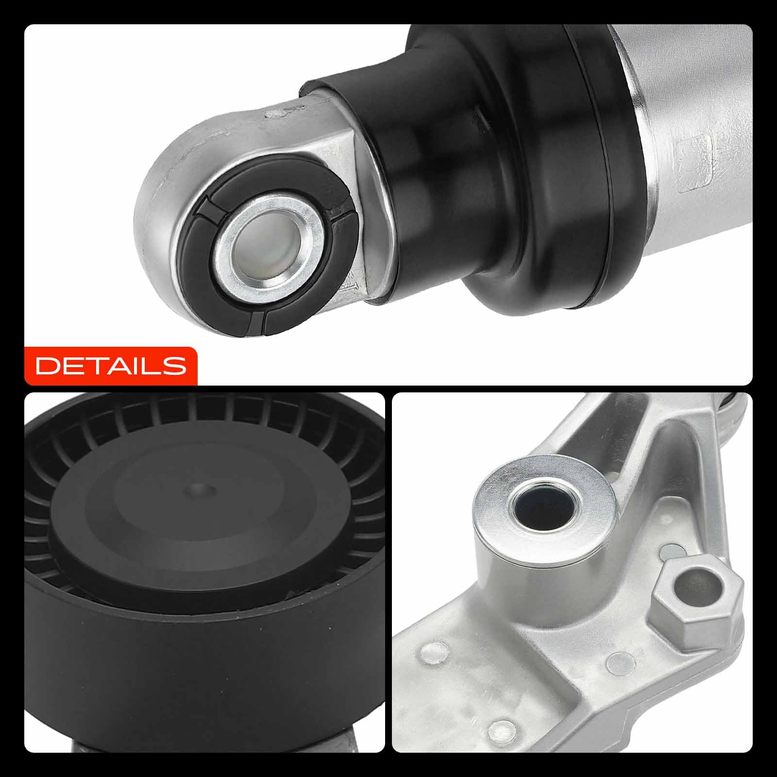 A-Premium comparison of old versus new tensioner highlighting restored tension