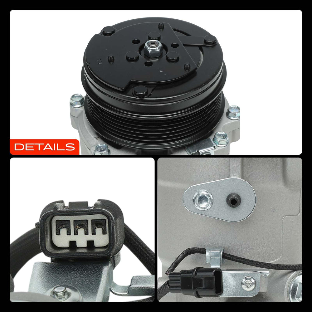 A-Premium compressor installed in car showing restored cooling potential