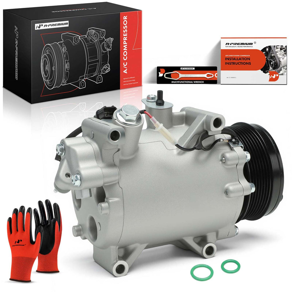 A-Premium compressor with tools ready for efficient installation