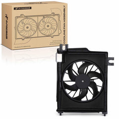A-Premium condenser fan front view showing fit and build quality benefit