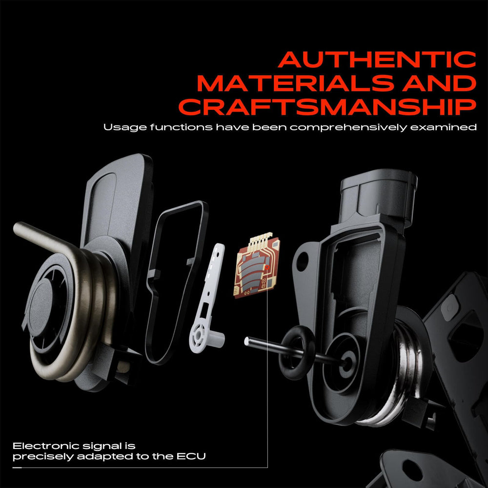 A-Premium oval connector and six blade terminals for secure electrical connection