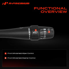 A-Premium connector pins image showing 5-pin male plug for proper fitment