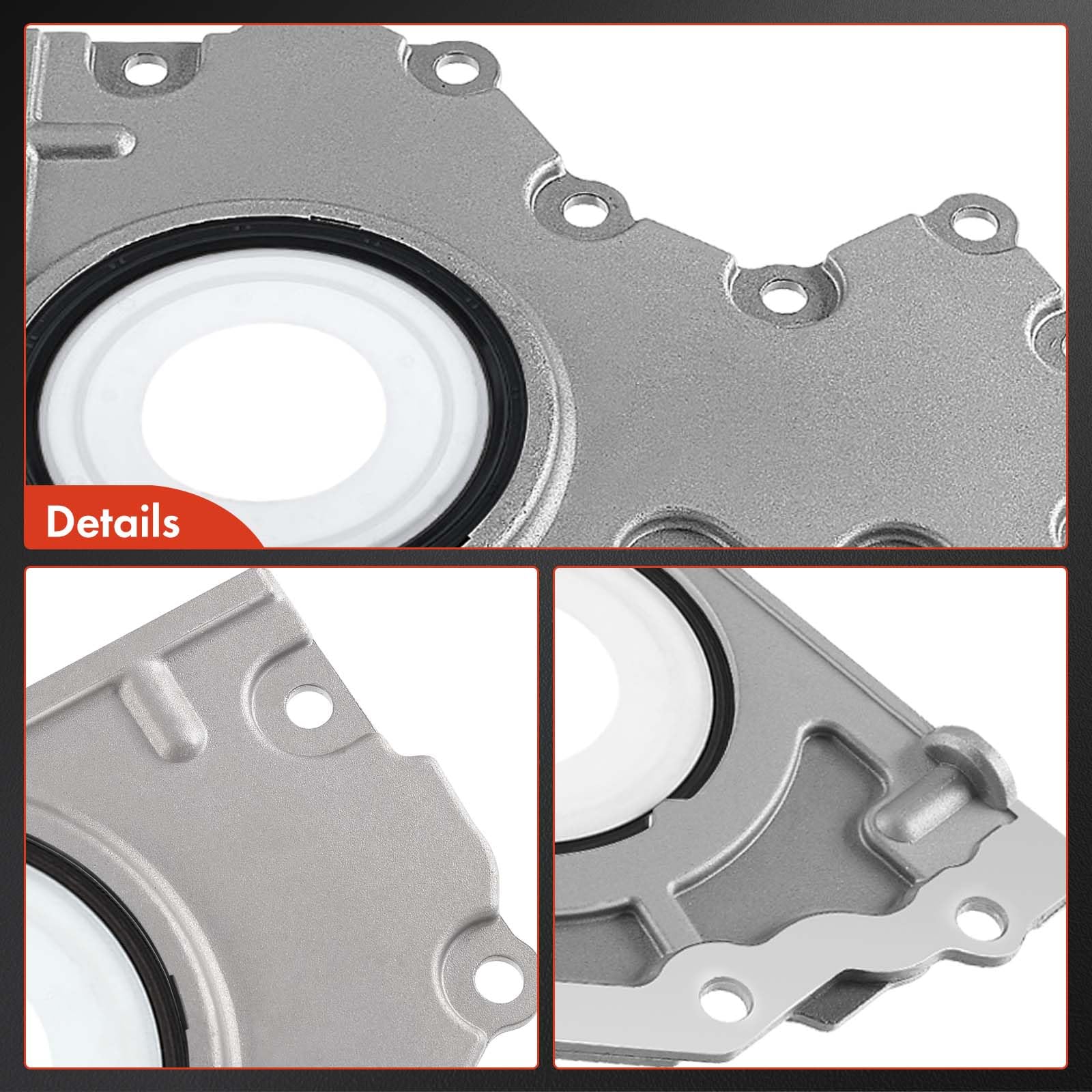 A-Premium view of crankshaft clearance area showing fit and sealing advantage