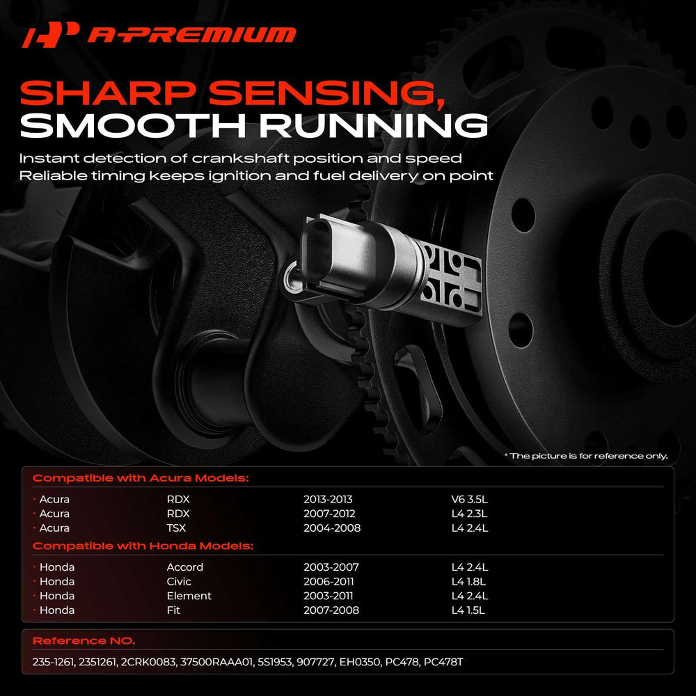 A-Premium sensor side profile demonstrating OEM-style mounting and alignment