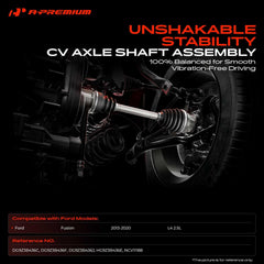 A-Premium close-up of spline ends demonstrating precise machining for secure engagement