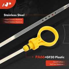 A-Premium plastic handle close-up for secure grip and easy removal benefit