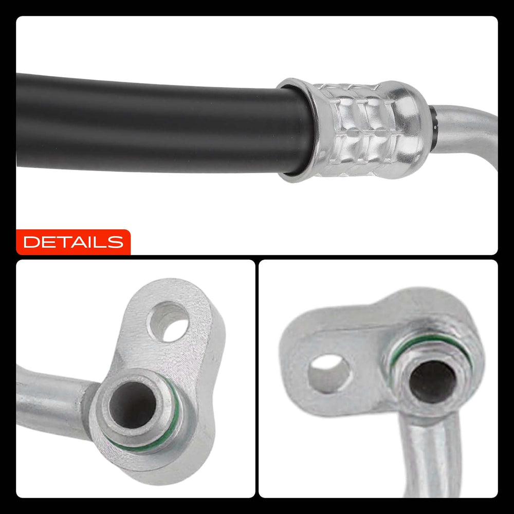 A-Premium tubing texture close-up showing reinforcement and flexibility