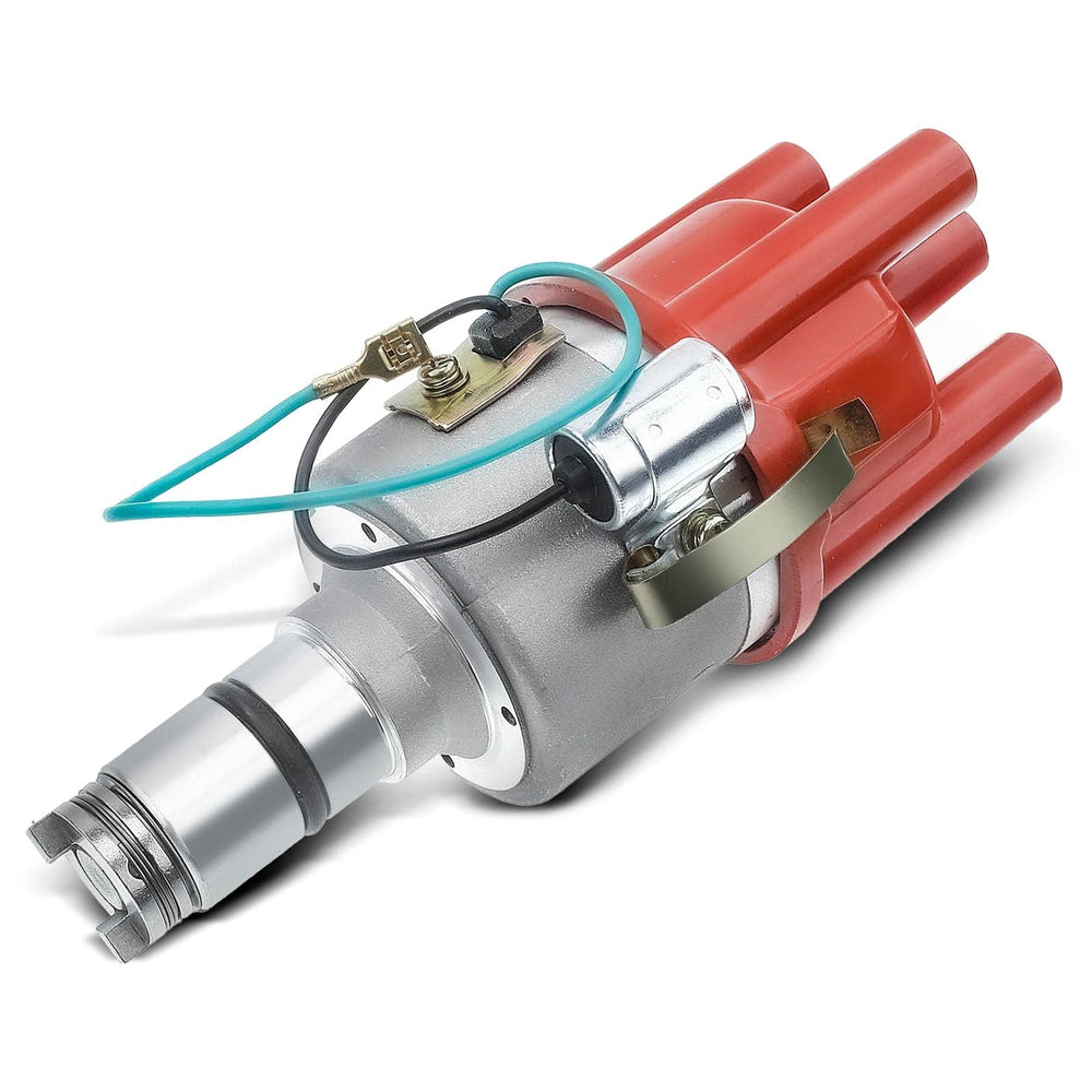 A-Premium distributor front view showing cap and clean fitment benefit
