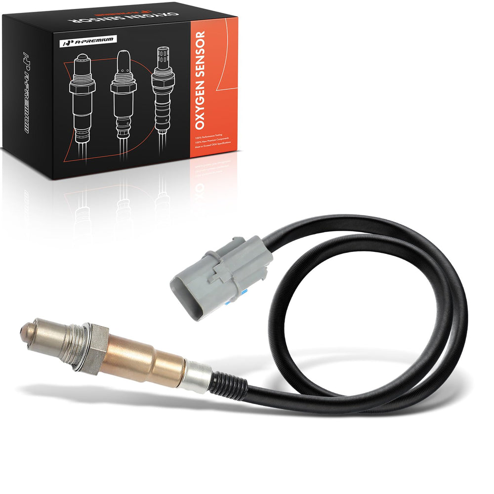 A-Premium downstream oxygen sensor front view showing overall design and fit benefits