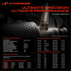 A-Premium downstream sensor female connector close-up for easy plug-in replacement