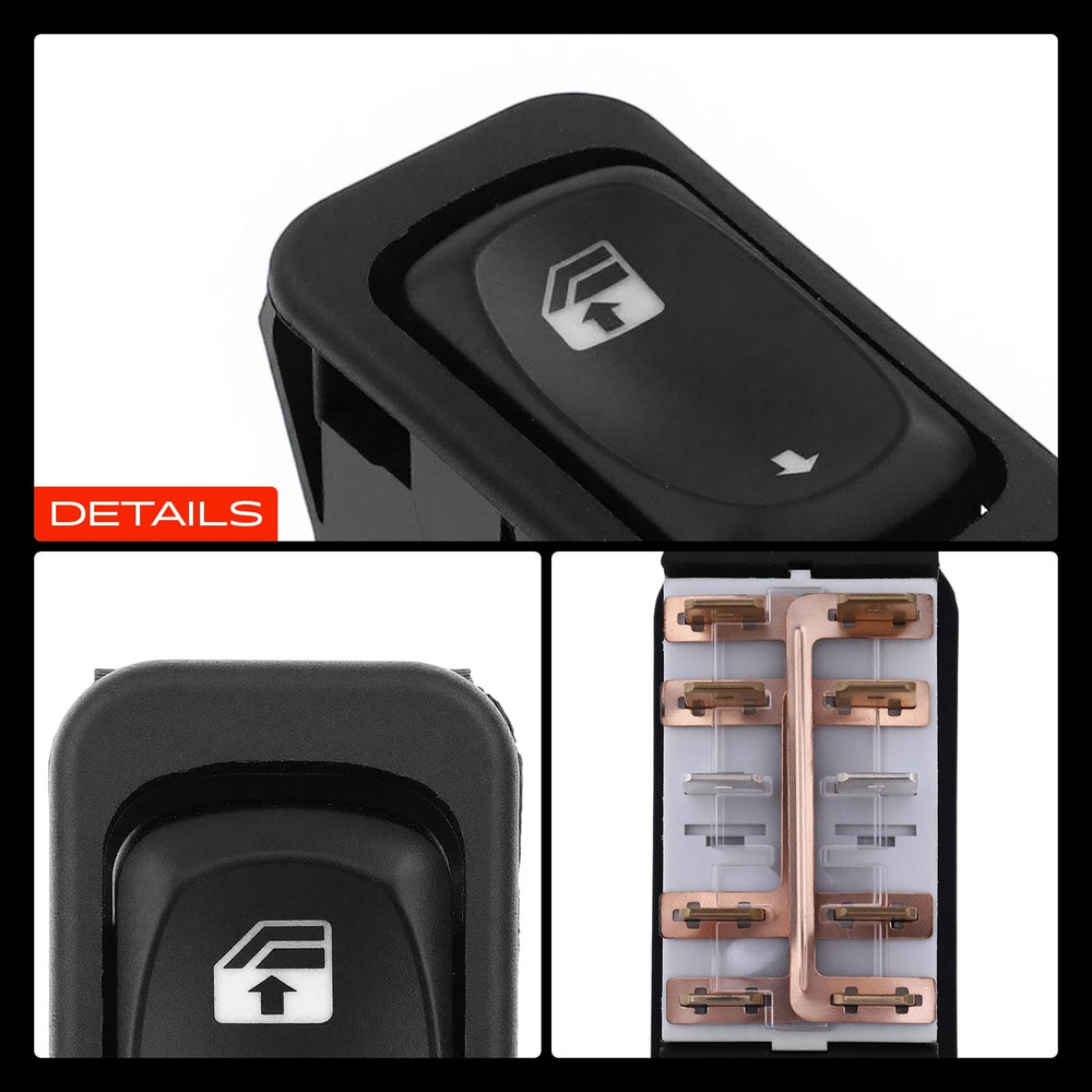 A-Premium driver pressing switch demonstrating restored window control