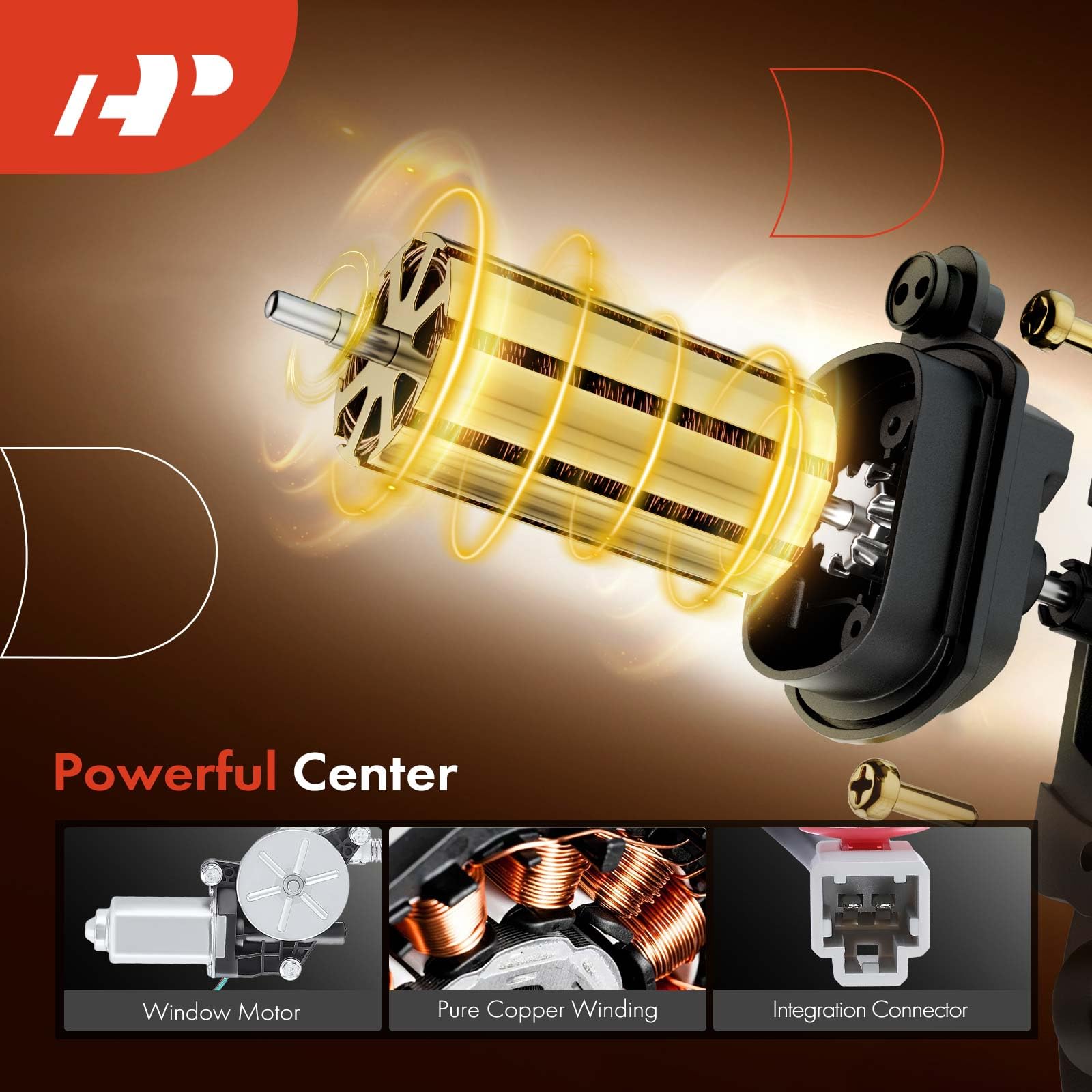 A-Premium electrical connector detail showing plug compatibility benefit