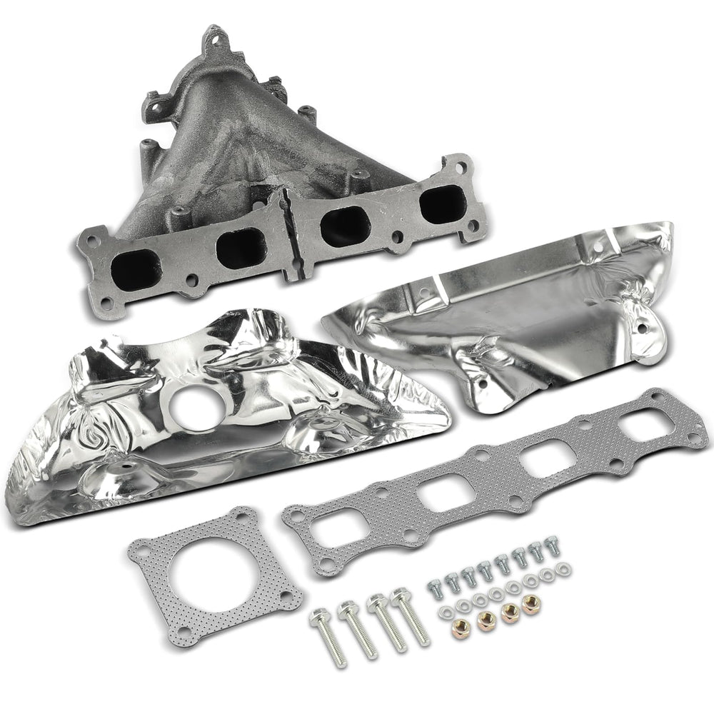 A-Premium manifold front view showing durable cast-iron and direct fit benefits