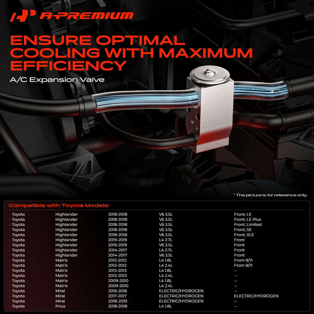 A-Premium valve beside a ruler to show compact dimensions and easy replacement fit
