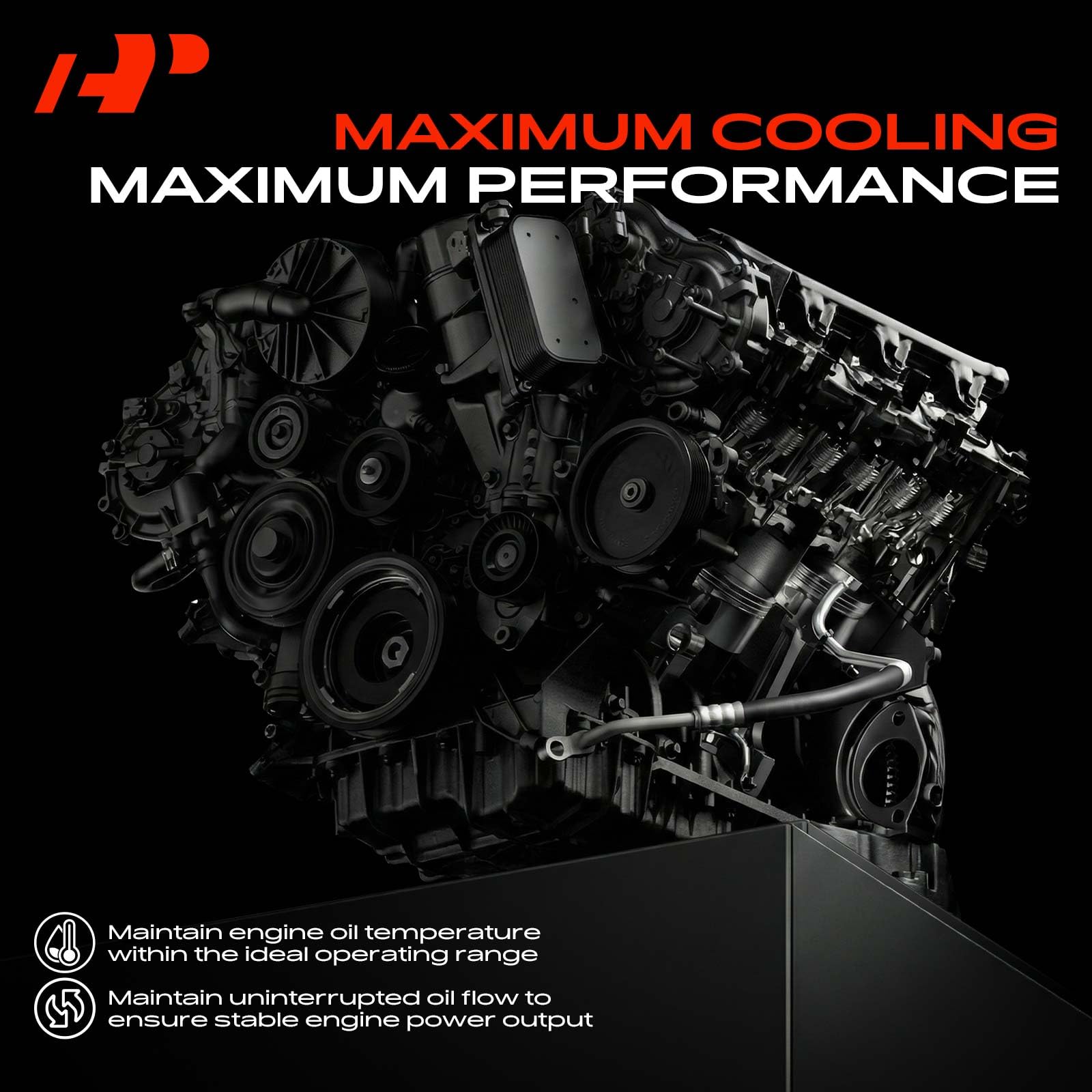 A-Premium fitment reference label aiding correct parts verification