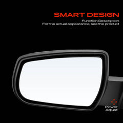 A-Premium flat glass reflection detail showing clear field of view