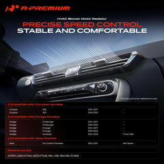 A-Premium close-up of the rectangular 6-pin female connector for reliable vehicle mating