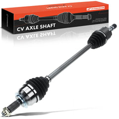 A-Premium front CV axle assembly front view showing fitment benefit