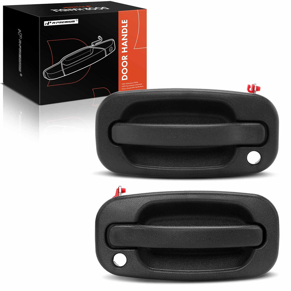 A-Premium front door handles package view showing both handles and benefits replacement