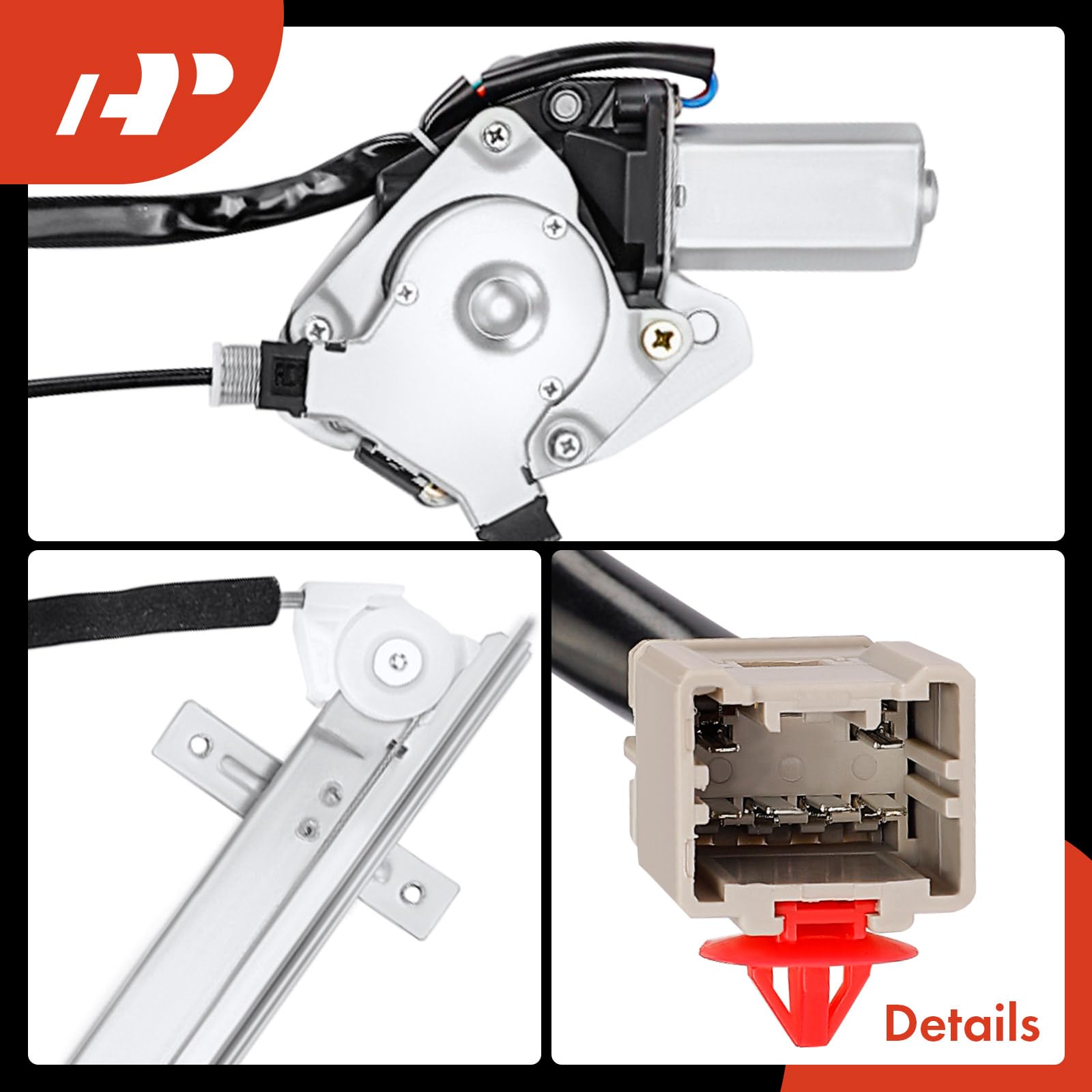 A-Premium gears and brackets texture close-up showing robust metal construction