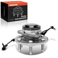 A-Premium front hub assembly front view showing fitment and improved wheel stability