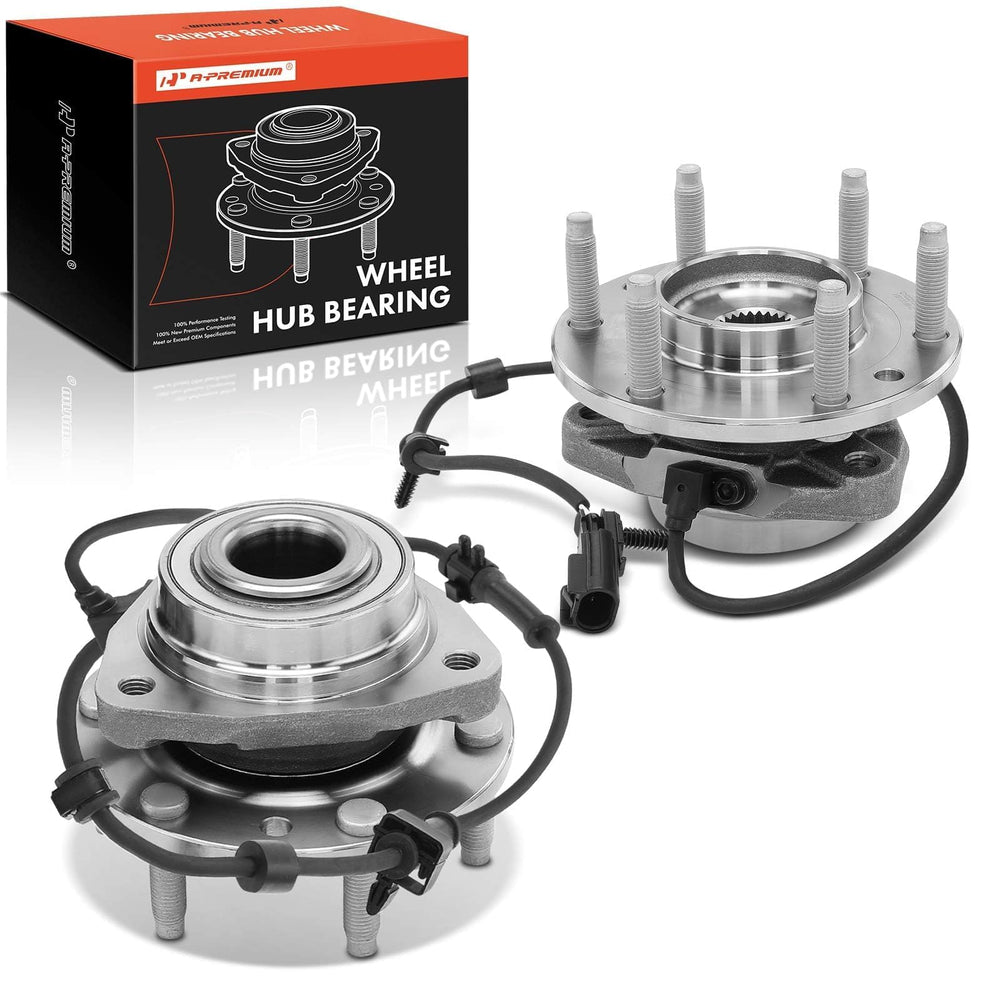 A-Premium front view hub assembly showing fitment and ready-to-install benefit