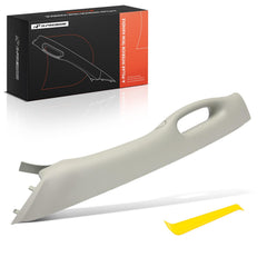 A-Premium front view of beige A-pillar grab handle showing OEM look and fit