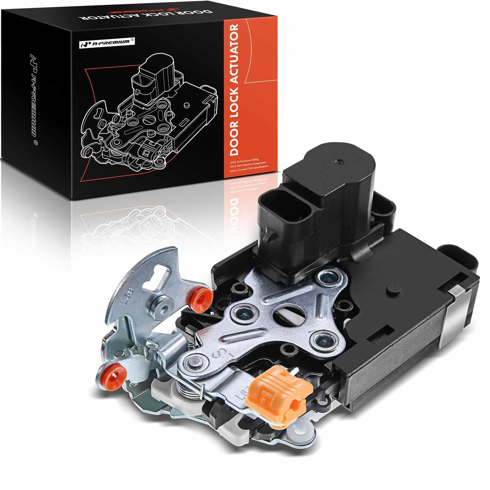 A-Premium front left actuator front view showing exact fit and reliability