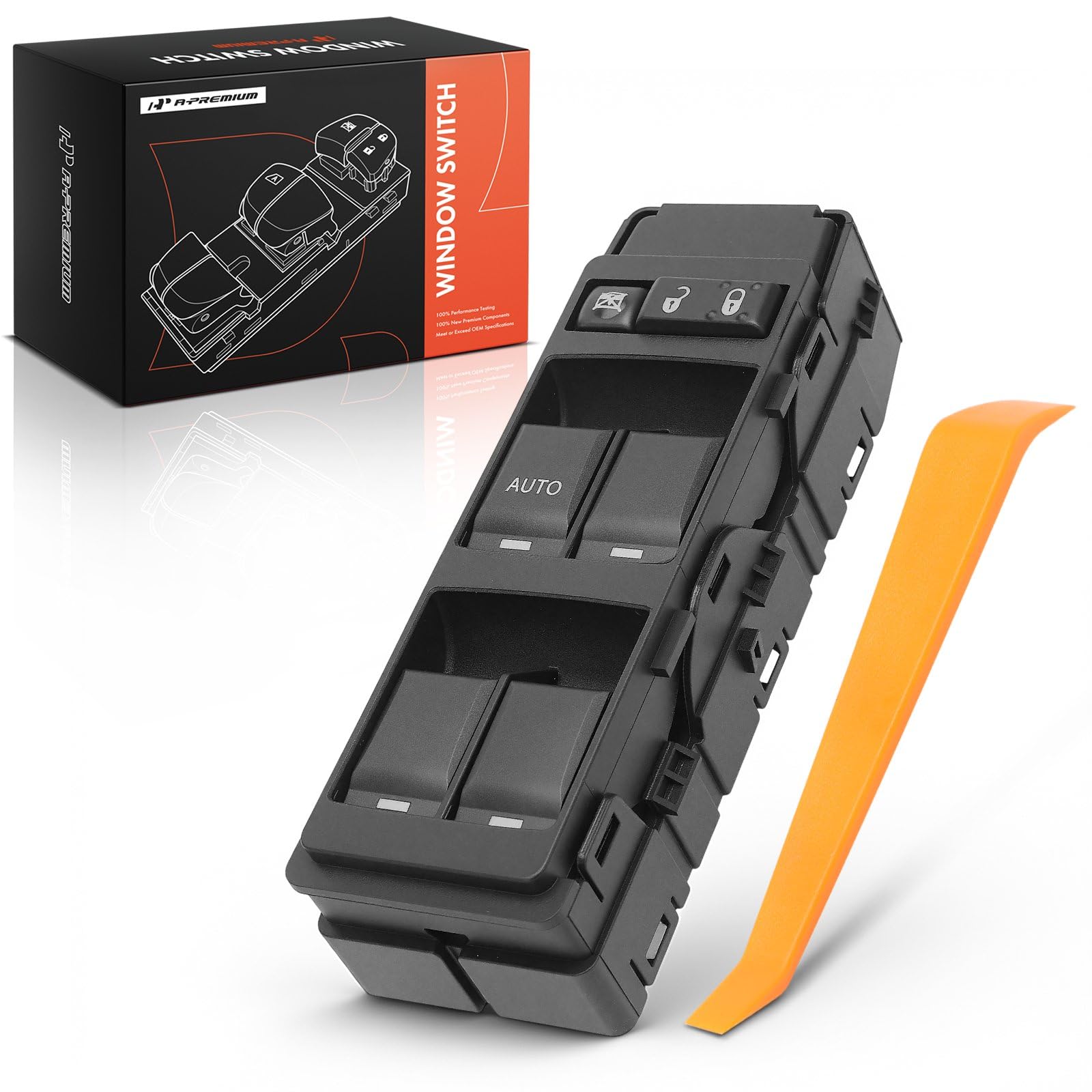 A-Premium front left switch front view showing clean replacement and improved control