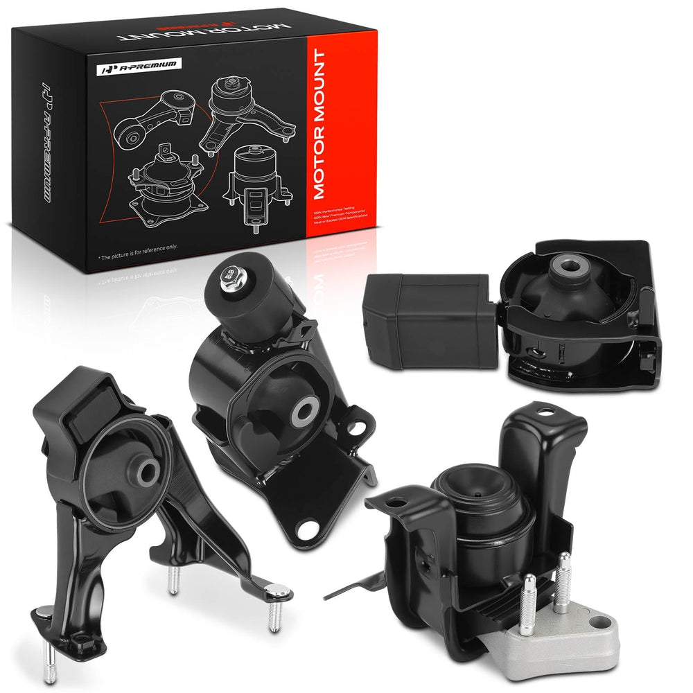 A-Premium front motor mount packaging showing part and benefits