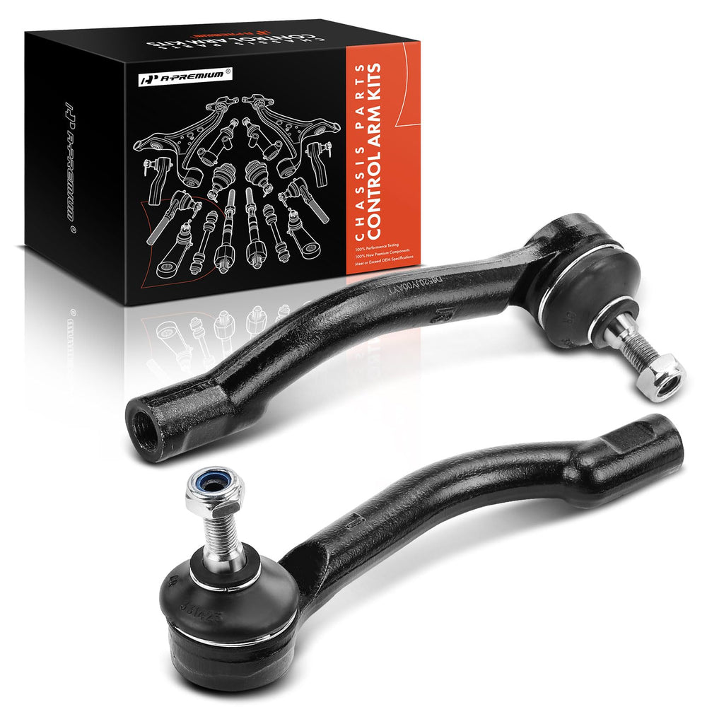 A-Premium front outer tie rod end product front view showing fitment benefit