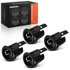 A-Premium front view of 4-pack bezels showing complete set and fit