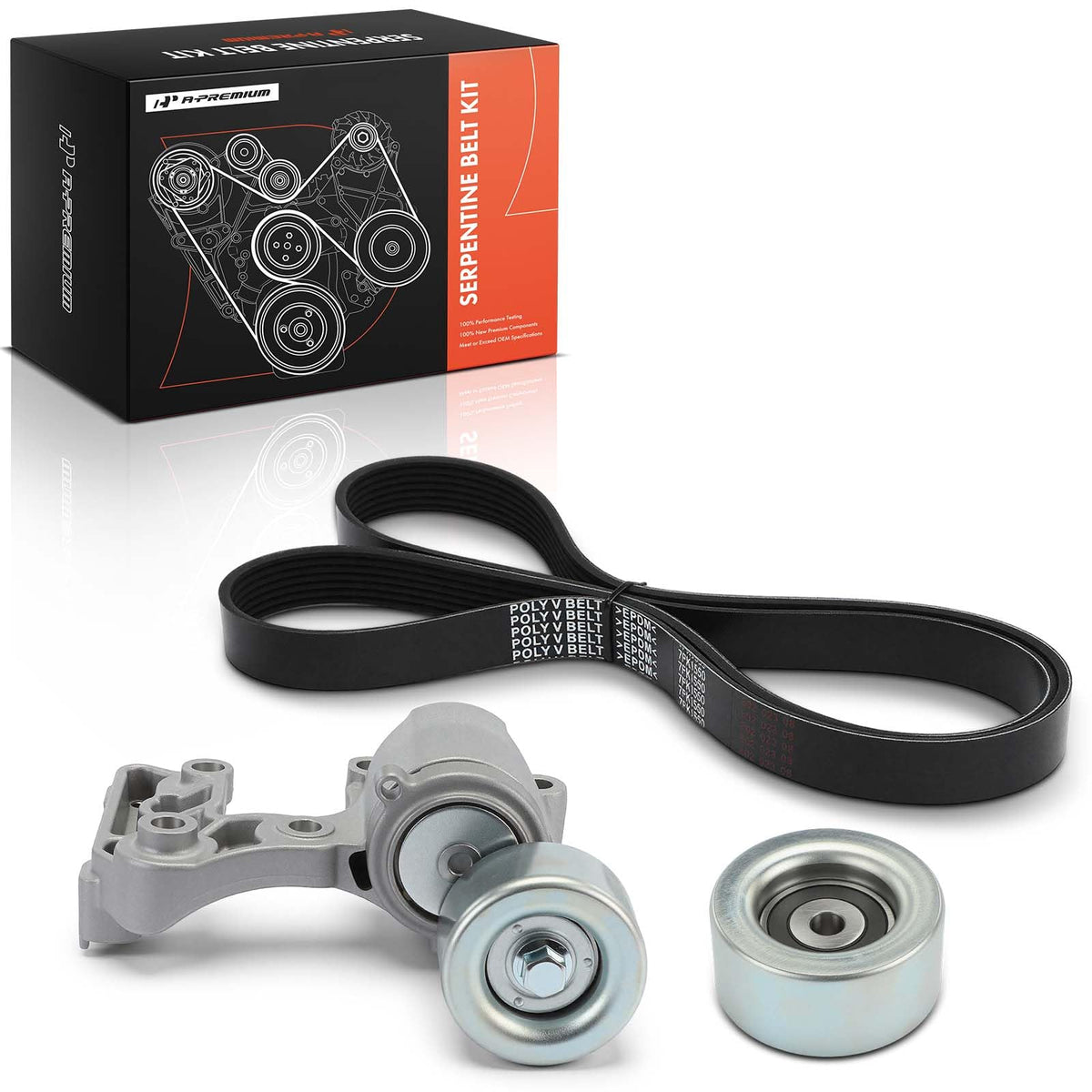 A-Premium kit front packaging showing complete drive kit, clear fitment benefit