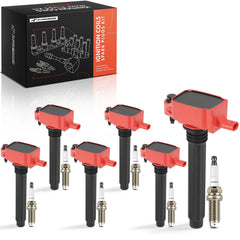 A-Premium front packaging showing red coils and plugs for clear identification and compatibility
