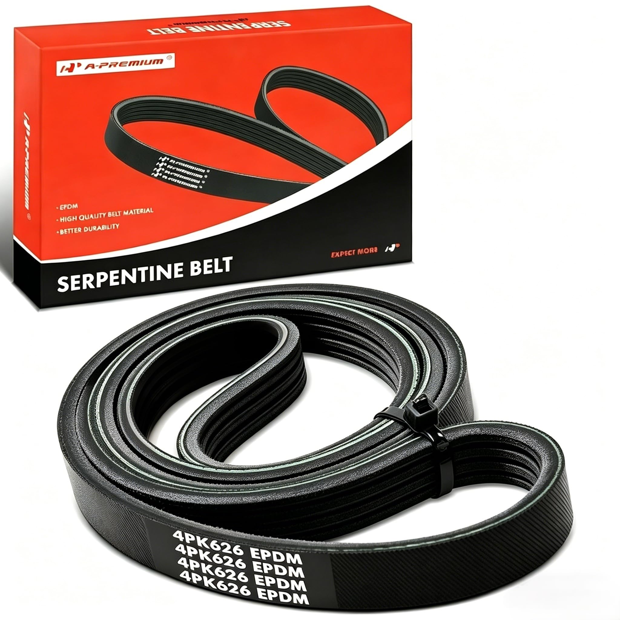 A-Premium front packaging showing belt and brand for easy identification