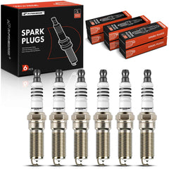 A-Premium front packaging showing pack of six spark plugs and fitment details