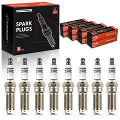 A-Premium front packaging showing eight spark plugs and product labeling benefit: easy identification
