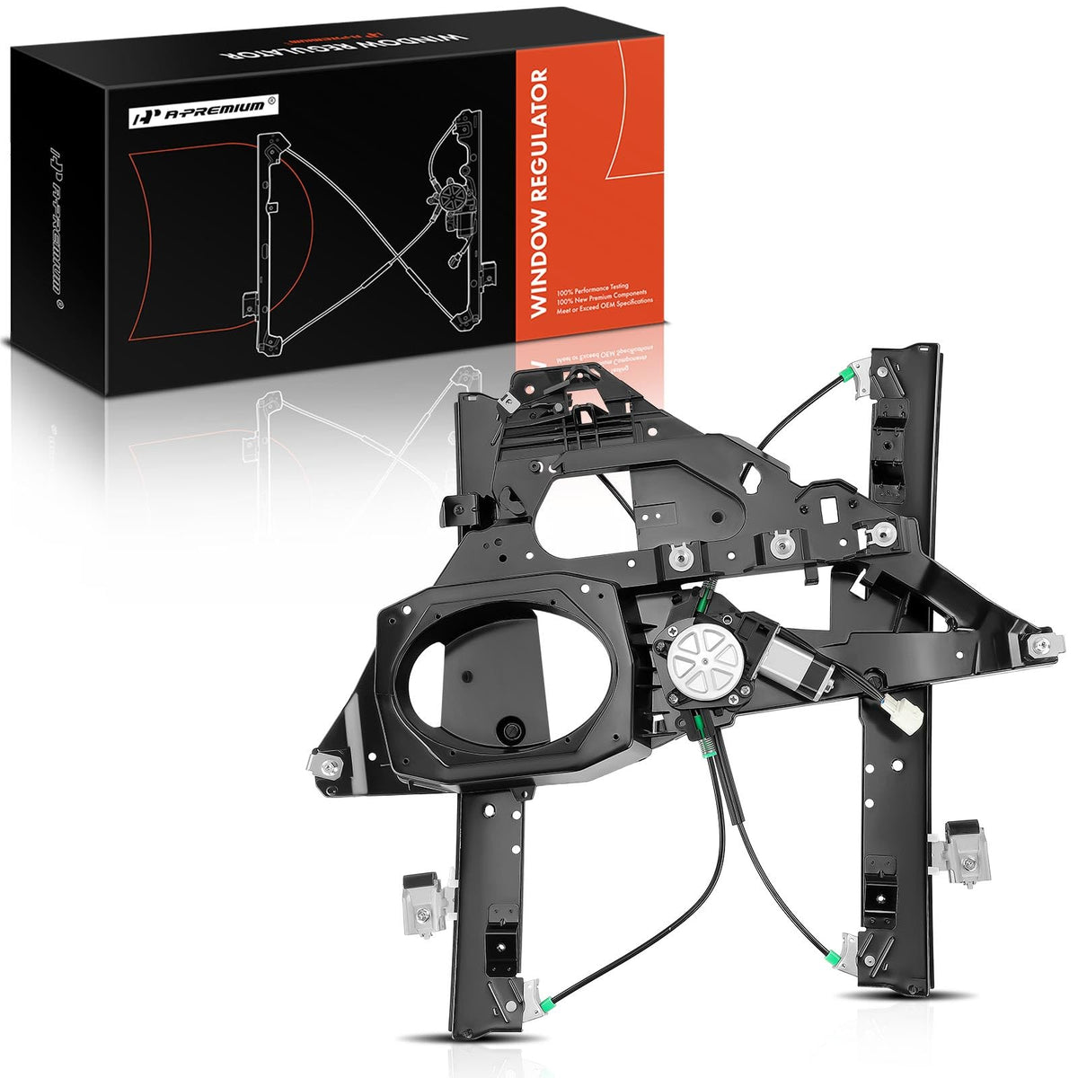 A-Premium front passenger assembly front view showing fit and alignment benefit