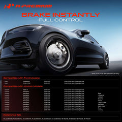 A-Premium front right caliper assembly front view highlighting correct orientation and replacement benefit