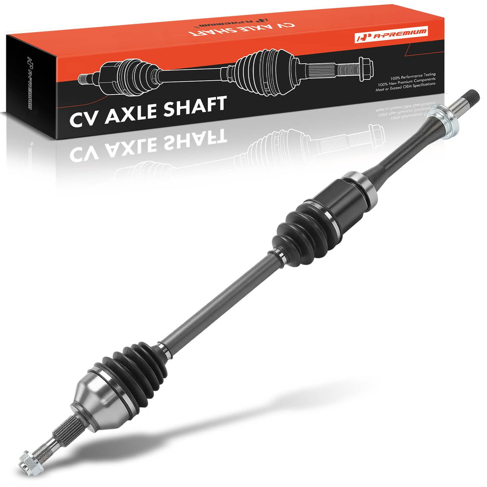 A-Premium front right CV axle front view showing fit and finish for easy replacement